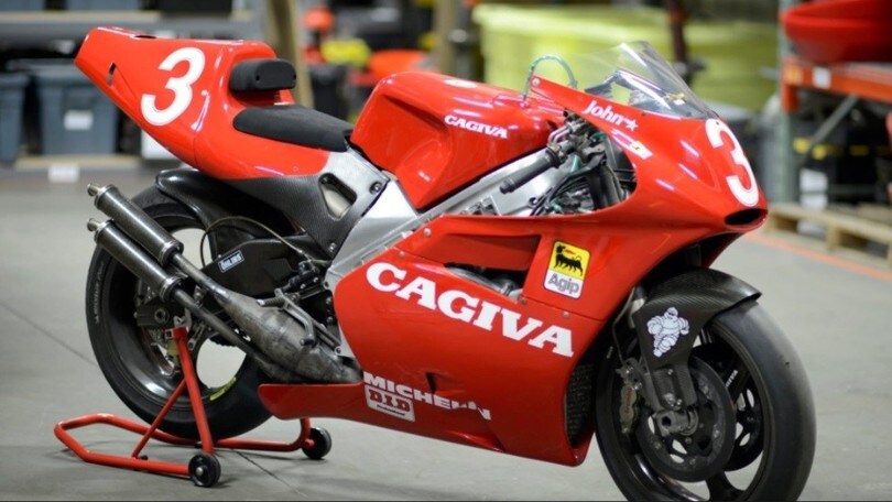 Cagiva, all'asta la C593 che vinse a Laguna Seca 1993