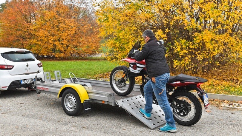 InMoto consiglia: trasportare la moto sul carrello