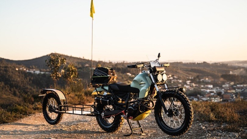 Yamaha TW 125, la custom off-road pronta a tutto