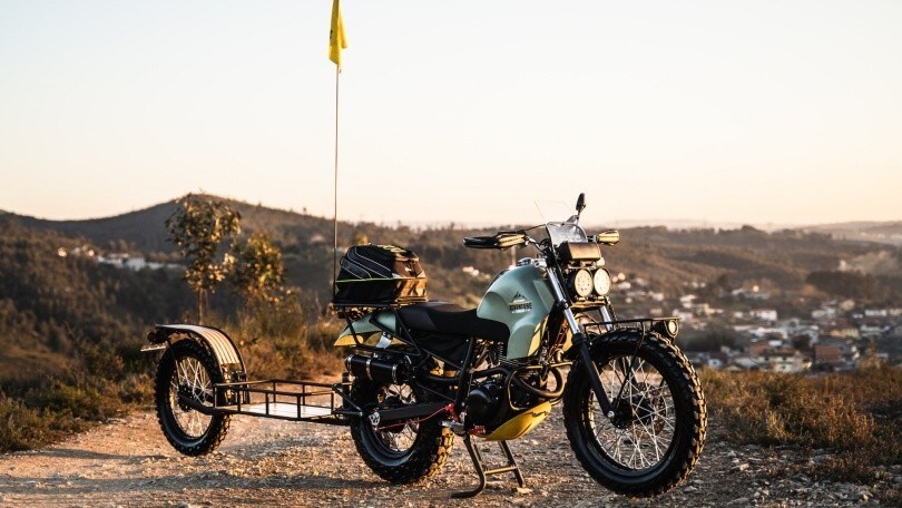 Yamaha TW 125, la custom off-road pronta a tutto