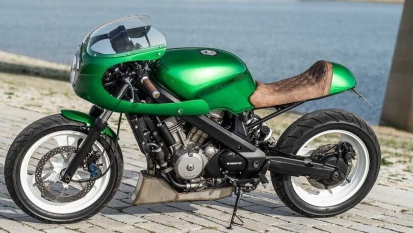 Honda NTV650 "Green Goblin" by WiMoto