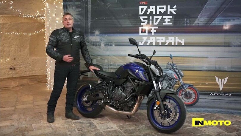 Video-Prova: Yamaha MT-07 2021, l'enfant terrible