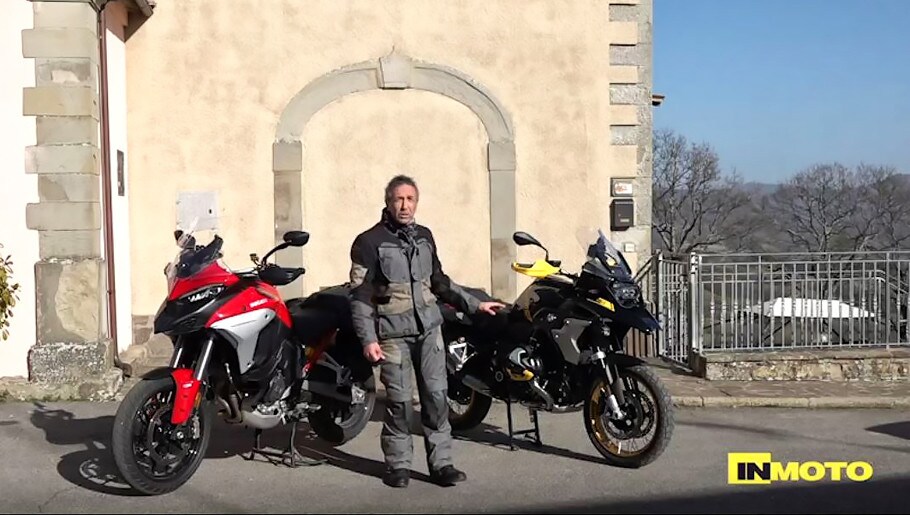Video-Sfida: BMW R 1250 GS Vs Ducati Multistrada V4 S