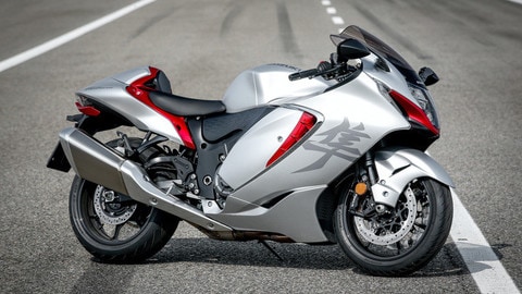 Suzuki Hayabusa, LE FOTO DELLA PROVA