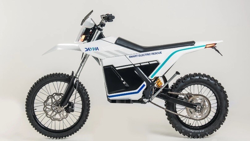 Dayna, moto elettrica con stampa 3D per il soccorso alpino