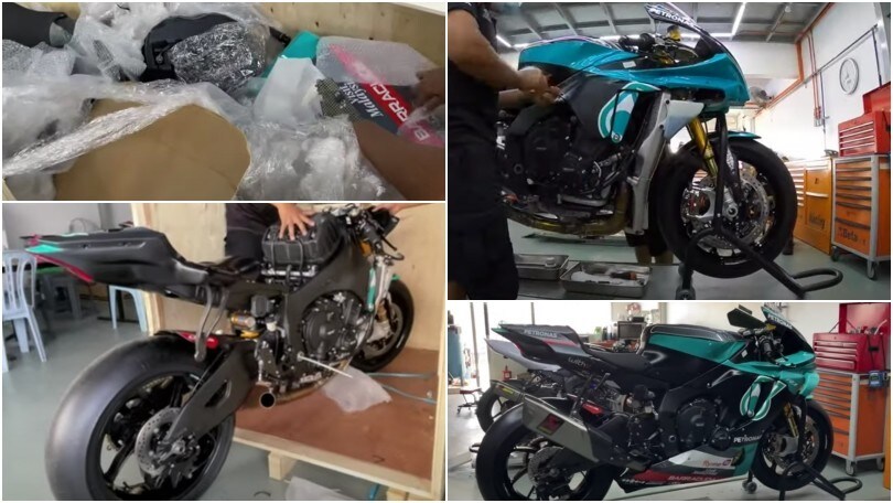 Yamaha YZF-R1 Petronas Replica: unboxing davvero esclusivo VIDEO