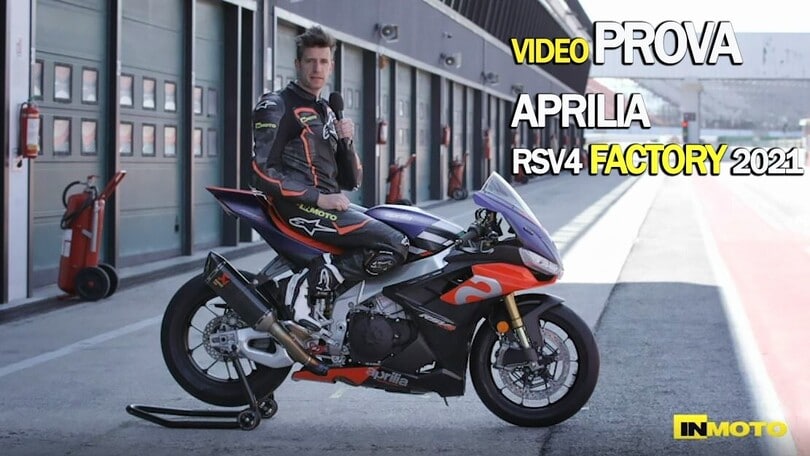 Prova Aprilia RSV4 Factory 2021: l'arma totale! VIDEO