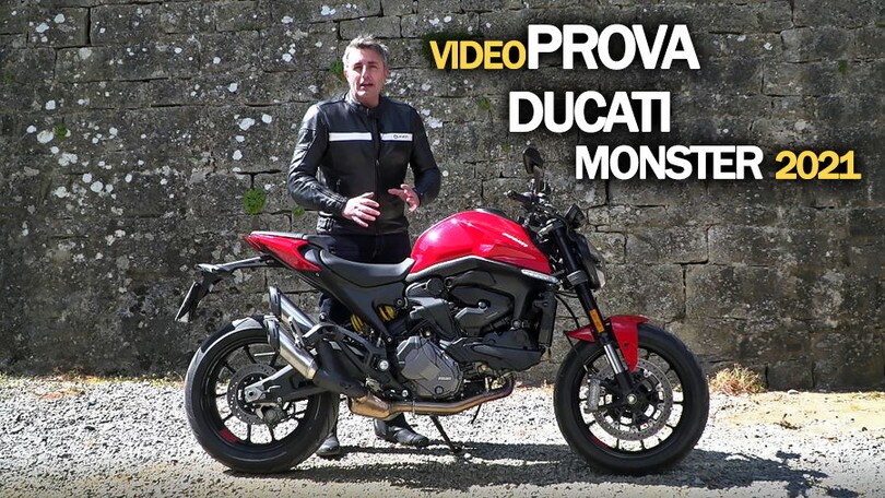 Video-prova Ducati Monster 2021: è sempre lui?
