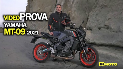 Video-prova Yamaha MT-09 2021: un motore con una moto attorno
