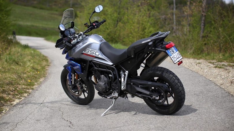 Test Triumph Tiger 850 Sport:  LA GALLERY