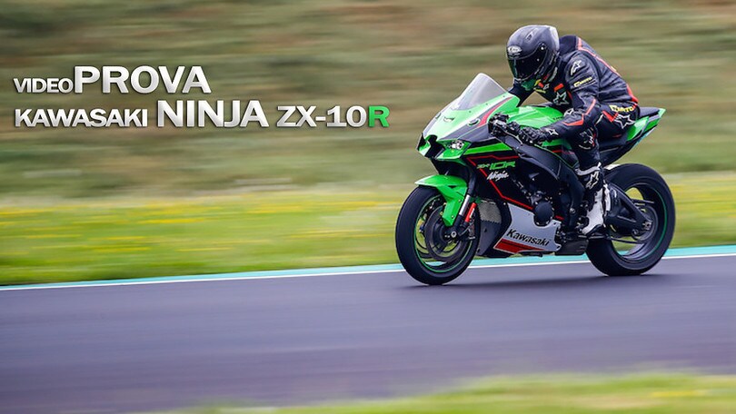 Video-prova kawasaki Ninja ZX-10R 2021: classe mondiale!