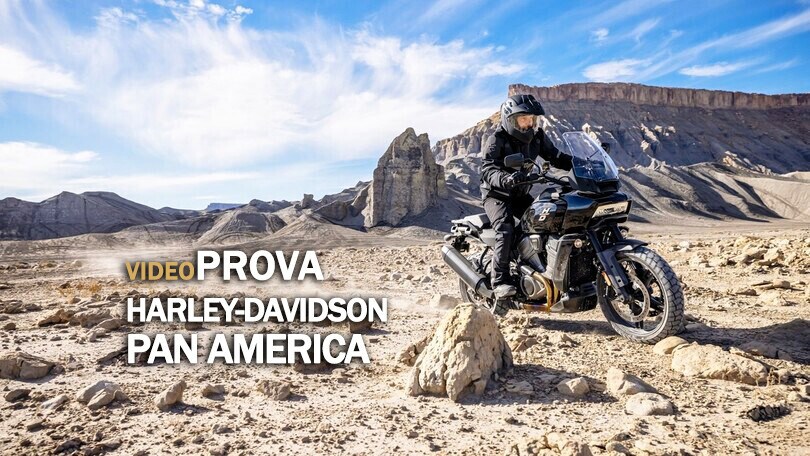 Video-prova Harley-Davidson Pan America: rivoluzione totale