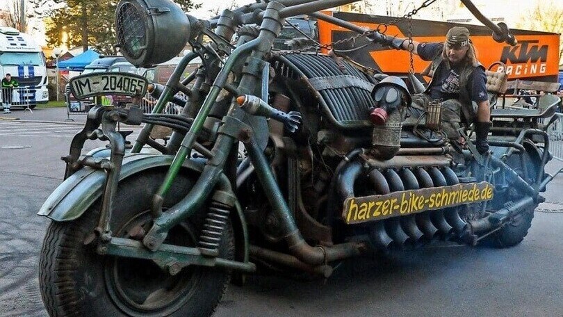 Panzerbike, la moto più pesante del mondo
