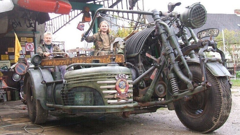 Panzerbike, la moto più pesante del mondo FOTO