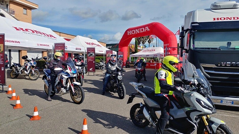 Honda, le novità 2021 e test ride al Milano Monza Motor Show