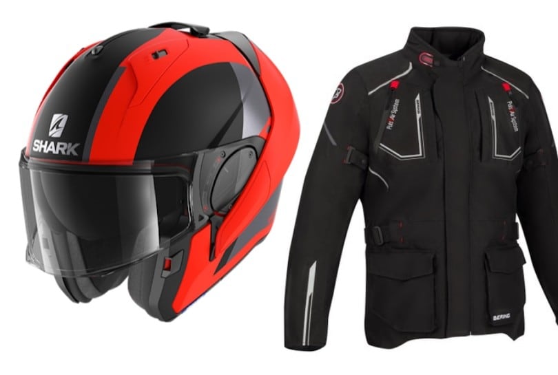 La giacca Bering Oural e il casco Shark Helmets Evo-ES: due capi per l'estate