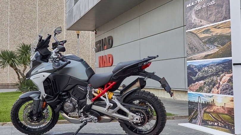 Ducati Multistrada V4, tre nuove selle firmate Shad