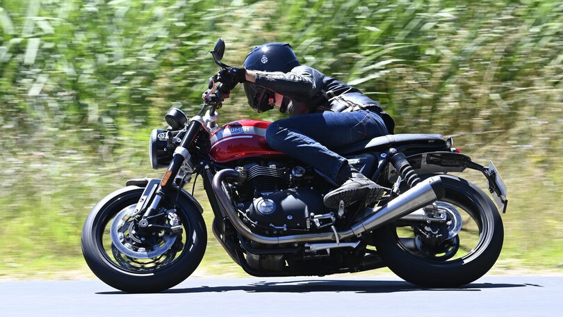 Triumph Speed Twin, LE FOTO DELLA PROVA