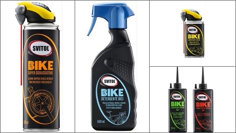 Svitol Bike, ecco i prodotti per la manutenzione di bici ed e-bike