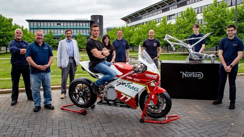 Norton, una moto elettrica da 201 cavalli per il TT