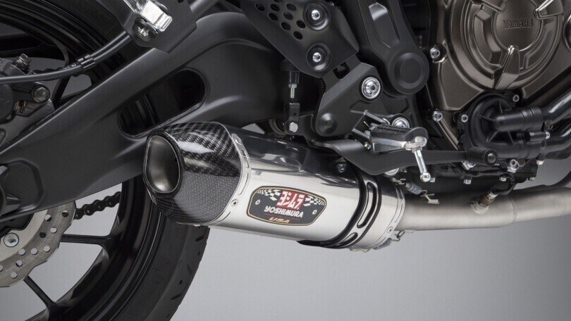 Nuovo scarico Yoshimura R-77 per Yamaha R7