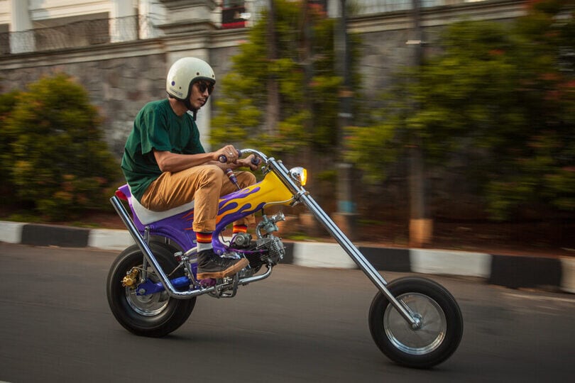 Honda Dax "Ramone", quando il chopper è minuscolo