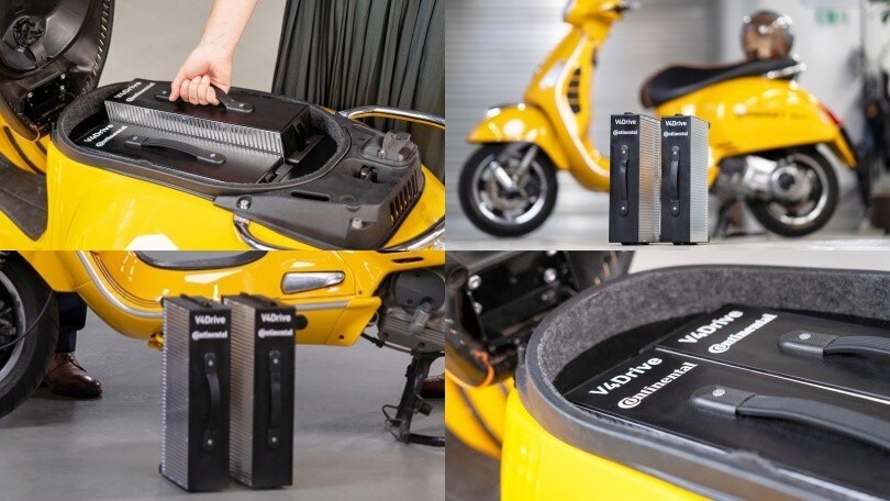 Continental e Varta: ecco il pacco batterie sostituibile per e-scooter