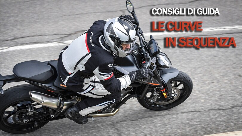 Video, regole di base: le curve in sequenza