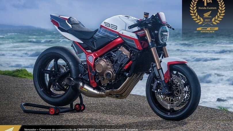 Honda CB650R, Fenix è la miglior custom europea del 2021