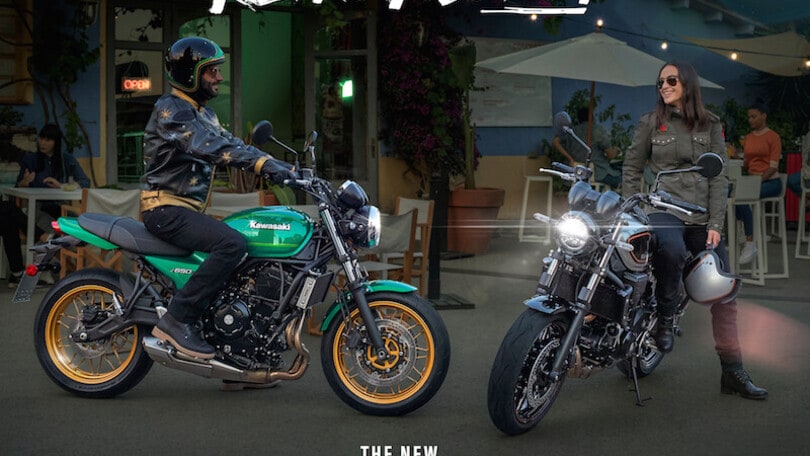 Nuova Kawasaki Z650RS FOTO