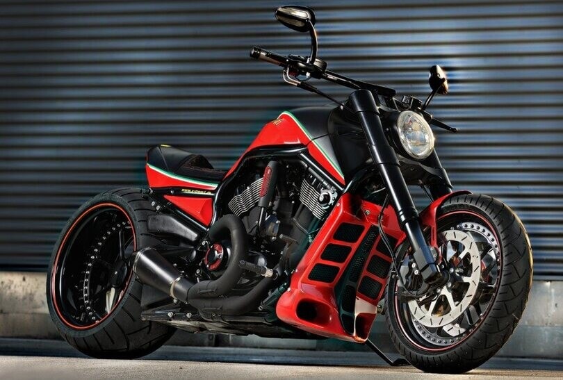 Night Rod "625 Scaglietti", l'Harley-Davidson che omaggia Ferrari