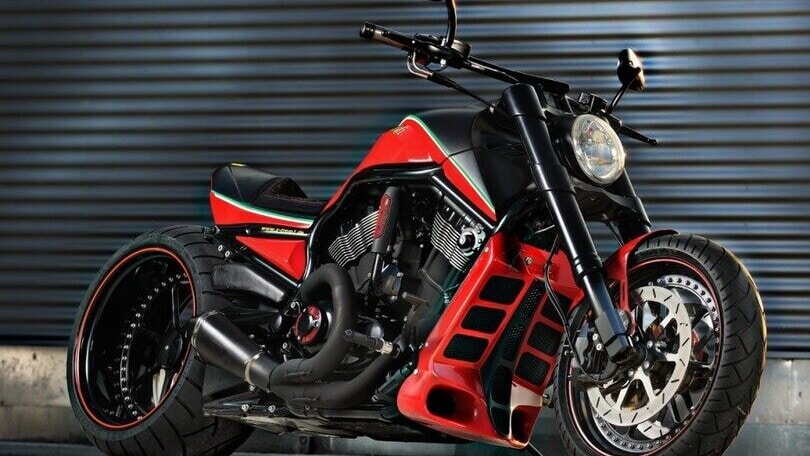 Night Rod "625 Scaglietti", l'Harley-Davidson che omaggia Ferrari