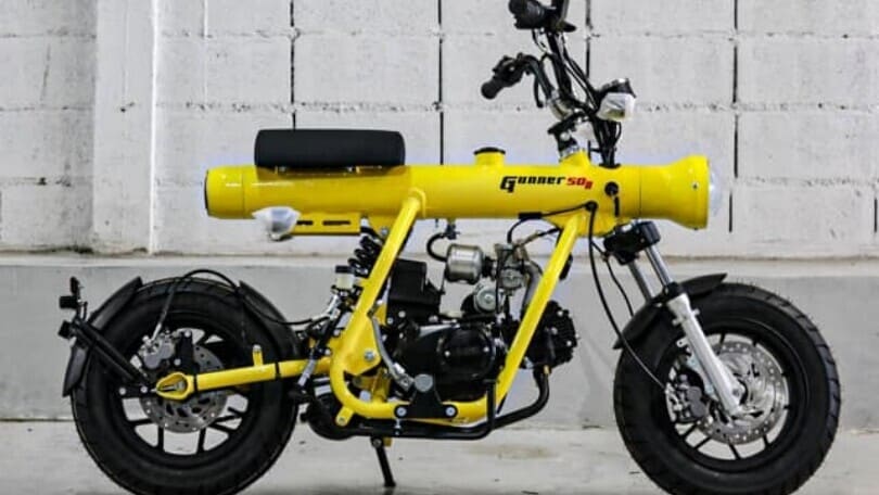 Gunner 50, la mini moto thailandese che è quasi un bazooka