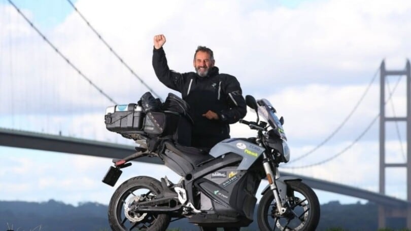 L’impresa con la Zero Motorcycles S: il giro del Regno Unito in 21 giorni