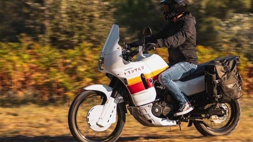 Honda Transalp, con il restauro di Viba si chiama "Joshua"