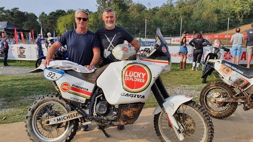 Cagiva, Elefant 900 e N90 125 trionfano allo Swank Rally di Sardegna
