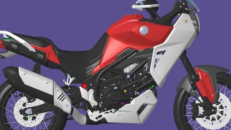 Benelli V-Twin 650, i brevetti della enduro