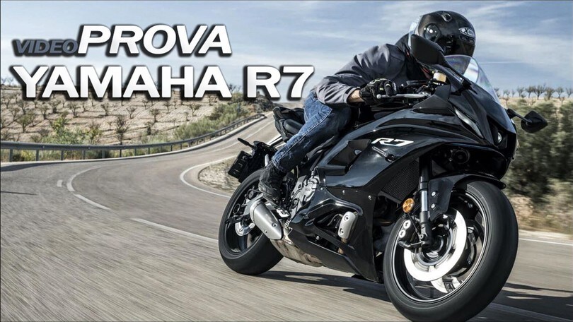 Prova nuova Yamaha R7: la sportiva per tutti i giorni VIDEO