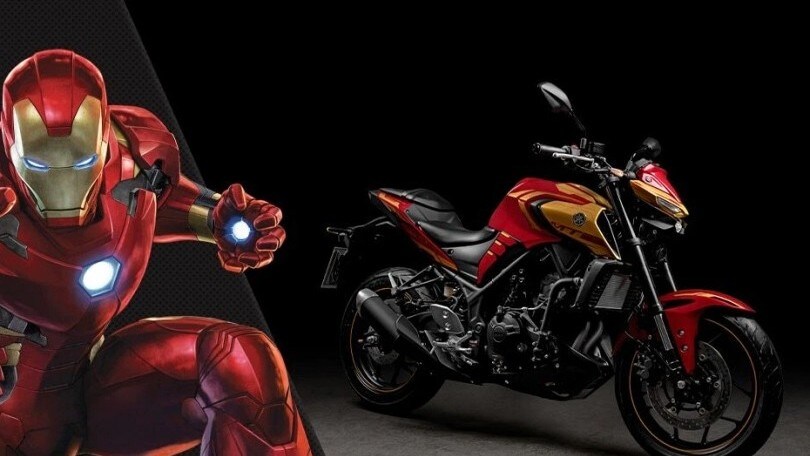 Una Yamaha MT-03 per dire "Io sono Iron Man"