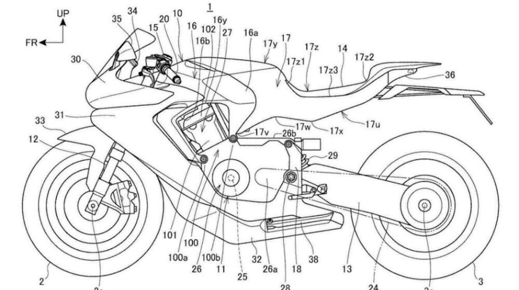 Honda, il brevetto della prossima CBR1000 RR-R: evoluzione confermata