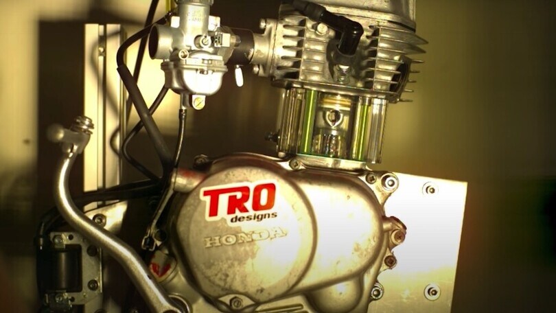 Come funziona la combustione di un motore a 4T: il video a rallentatore