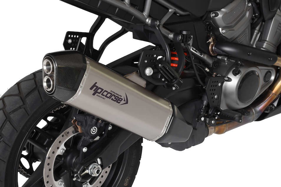 Harley-Davidson Pan America, da HP Corse lo scarico SPS Carbon