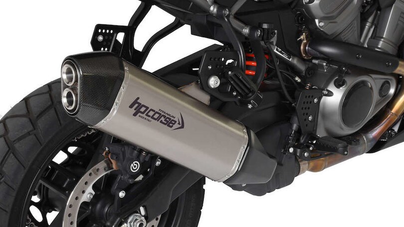 Harley-Davidson Pan America, da HP Corse lo scarico SPS Carbon