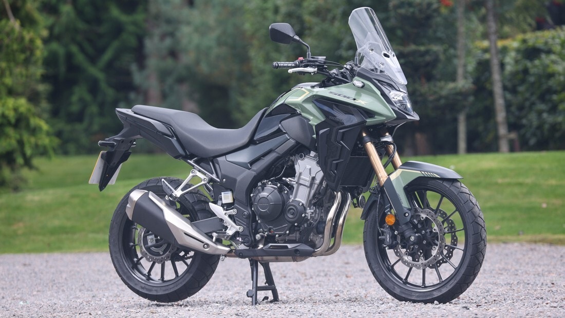 Super Test gamma Honda 500 my 2022 in Scozia: FOTO