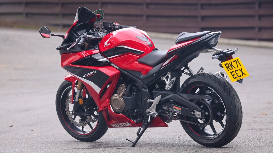 Super Test gamma Honda 500 my 2022 in Scozia: FOTO