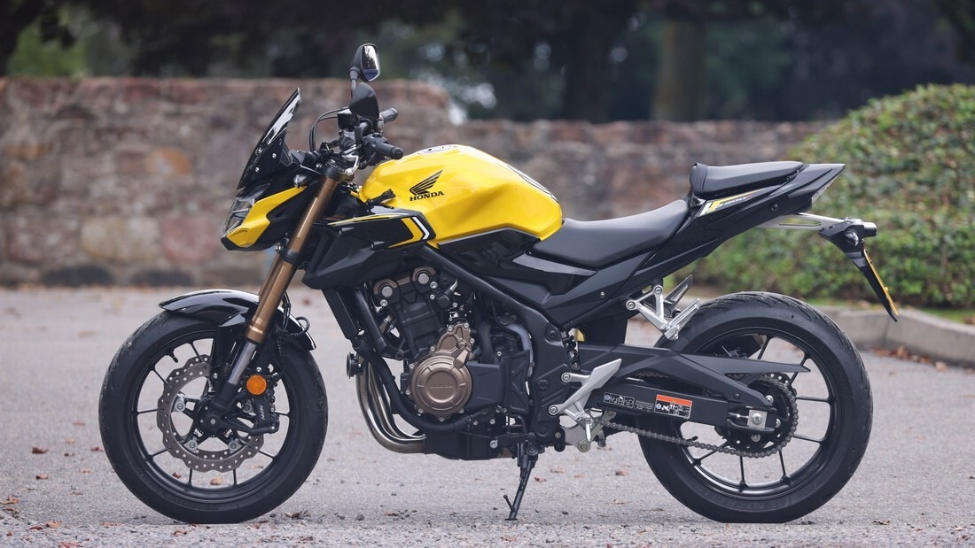 Super Test gamma Honda 500 my 2022 in Scozia: FOTO