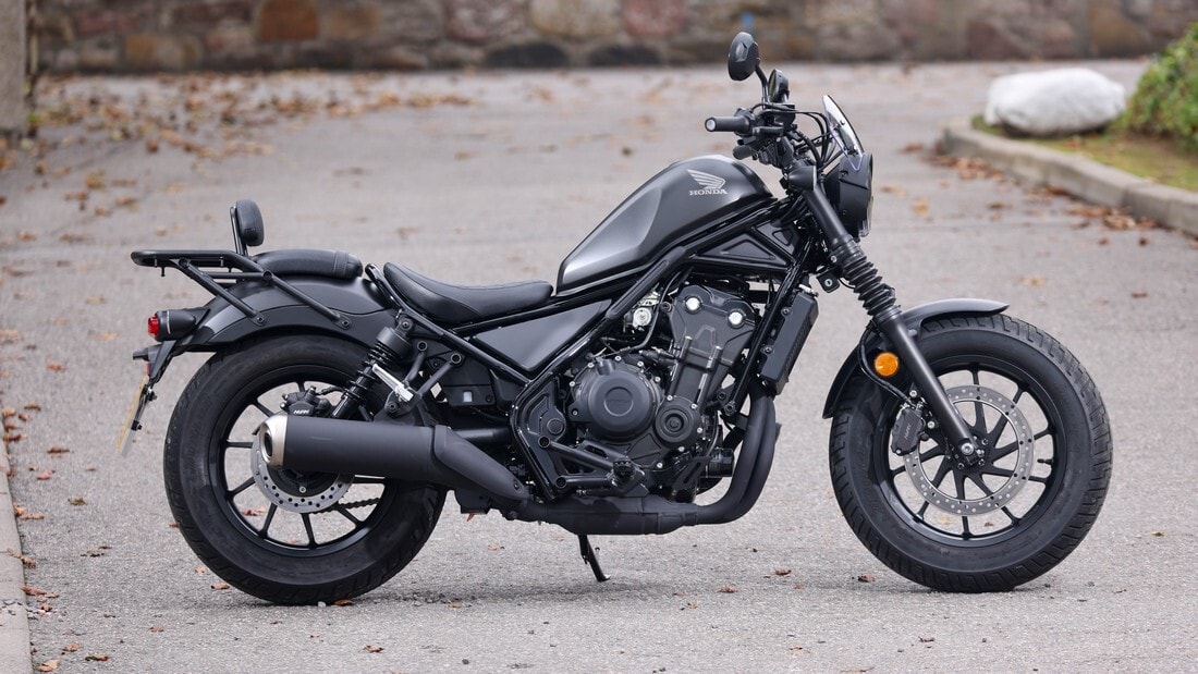 Super Test gamma Honda 500 my 2022 in Scozia: FOTO
