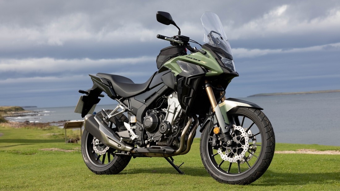 Super Test gamma Honda 500 my 2022 in Scozia: FOTO