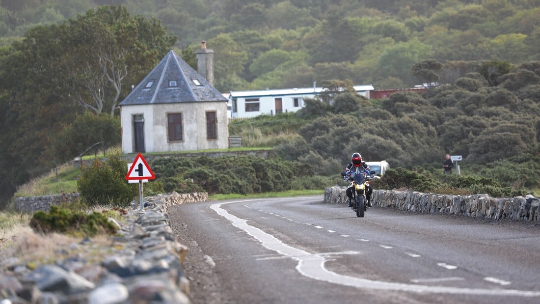 Super Test gamma Honda 500 my 2022 in Scozia: FOTO