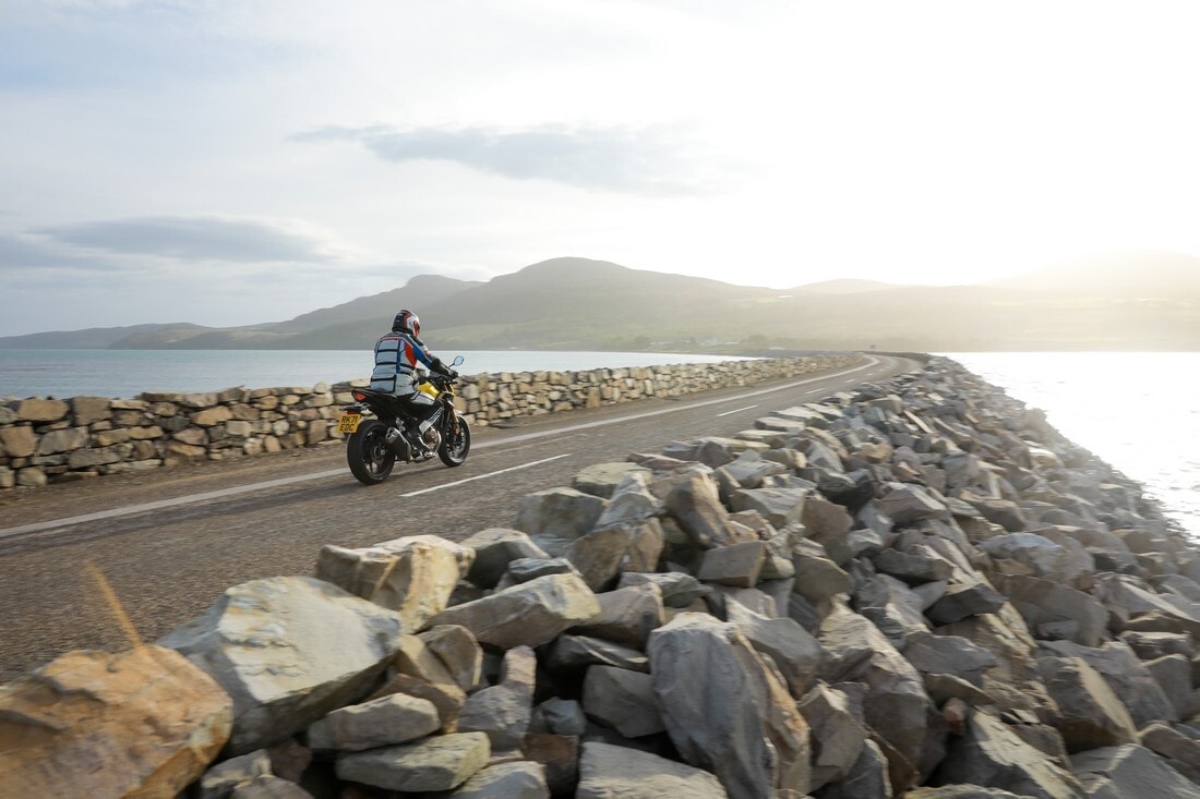 Super Test gamma Honda 500 my 2022 in Scozia: FOTO